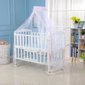 Miniatyrbilde 3 av 5: Baby Myggnetting, Krybbehimmel Myggnetting Myggkodet Garn Net Babyhimmel Insektbeskyttelse Baby Seng Net Himmel Draperi Netting Dekke (Rosa)