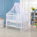 Miniatyrbillede 3 af 5: Baby Myggenet, Vuggehimmel Netting Myggenet Kodet Garn Net Baby Himmel Insektbeskyttelse Baby Seng Net Himmel Drape Netting Cover (Pink)