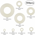 Miniatyrbillede 2 af 5: 500 stk. plastikringe platforme i nylon m2 / m2,5 / m3 / m4 / m5 / m6 / m8 / m10 Wallash vandingsrulle til industrielle fastgørelser