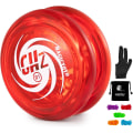 Miniatyrbillede 1 af 5: Professionel Responsiv Yoyo D1 GHZ, Looping Yoyo Responsiv Yoyos til Børn Begyndere med 5 Strenge, Yo Yo Handske, Yo-yo Taske