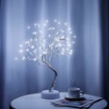 Miniatyrbillede 2 af 5: LED-lystræ, 108 LED Bonsai-bordlampe 50 cm justerbar kobbertråd LED-lampe Bonsai-træformet Bonsai-træbord til kontor- eller soveværelsesdekoration