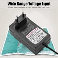 Miniatyrbillede 4 af 5: Lithium-ion batteri strømadapter, AC 100-240V DC 21V 2A erstatnings strømadapter