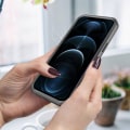 Pikkukuva 5 / 5: iPhone 15 Pro MAX (vain) Commuter Series -kotelo, musta, ohut ja kestävä, taskuun sopiva, porttisuojalla