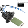 Miniatyrbillede 2 af 5: Varme Modstand + Ledningsnet 206 307 C3 Xsara Picasso Blæsermotor Modstand 6450JP 6450.JP