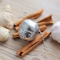 Miniatyrbillede 5 af 5: 2 stk. teæg i rustfrit stål 1,5'' inf teaire skakrum te-rum te te diff til bulk te inf, duftende te, kaffe kaffe