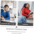 Pikkukuva 5 / 5: (Punainen) Sopii Apple Wireless Bluetooth -kuulokkeiden Pro -suojakoteloon, langattomat kuulokkeet