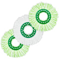Miniatyrbild 5 av 5: 4-pack Ersättningsmopphuvuden för Libman Tornado Spin Mop, Återanvändbart Mikrofiber Ersättningshuvud för Libman Tornado Spin Mop System, Lätt att Byta, Ma