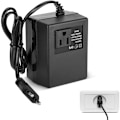 Miniatyrbilde 1 av 5: 220V/240V til 110V/120V Transformator, EU Plugg Strømtransformator Spenningsomformer Socket Adapter