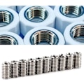 Miniatyrbillede 4 af 5: 10 stk. M4 X 0,7 mm hungevind M6 X 1 mm hangevind rustfrit stål reduceringsmøtrikindsatser til computere lamper forme mekanisk udstyr