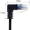 Miniatyrbilde 2 av 4: 6,56 fot Cat-6 Ethernet-kabel for bærbar PC-ruter, TV-boks, UTP-nettverk, Cat6 RJ45 Ethernet, én Cat6-patchkabel