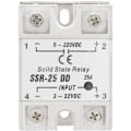 Miniatyrbild 1 av 5: SSR-25 DD 25A 5-220VDC solid state-relä för industriella automationsprocesser