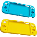 Miniatyrbilde 1 av 4: 2 stk. beskyttende deksel for Switch Lite i silikon, deksel for Switch Lite, gult og blått