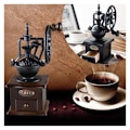 Miniatyrbild 5 av 5: Manuell kaffekvarn kaffeset 1 st Retro kaffekvarn Handvev kaffekvarn Manuell kaffebryggare Köksdekor Lämplig för hem Butik (C