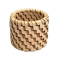 Miniatyrbillede 1 af 5: Servietringe, Rattan Servietringe Rattan Servietringholder, Pletbestandige Servietringe til Familiesammenkomster, Middagsselskaber, 54cm