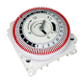 Miniatyrbilde 2 av 5: ClockMechanical Timer 250V Timer Påminnelse 15 Minutter 24 Timer Kjøkken Nedtelling Energibesparende Kontroller Industriell Timer Bryter