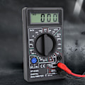 Miniatyrbild 3 av 5: Digital Multimeter, DT-830B Multifunktionell Portabel LCD Digital Multimeter, Amperemeter Volt Ohm Tester Voltmeter Ohmmeter Meter