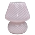 Miniatyrbillede 1 af 3: Svampe Lampe Lille Sengebordslampe Natbordlampe Fuldt Dæmpbar Gennemskinnelig Glas Bordlampe til Soveværelse Sovesal Stue, Murano Æst