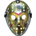 Pikkukuva 1 / 3: Kauhu Halloween -asu jääkiekkomaski juhlakosplay-rekvisiitta (kulta)