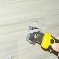 Miniatyrbild 4 av 4: Justerbar skrapa för borttagning av kakelfix med 4 utbytbara blad, metallisk infällbar handverktyg 16 cm