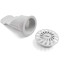 Miniatyrbillede 2 af 5: Silikone Gulvafløbsfilter Silikone Brusebad Gulvafløbsfilter Anti-Clog Afløbsfilter med Udvidet Åbning, Siphon Gulv Siphon Myre