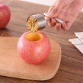 Miniatyrbillede 3 af 5: Den store rustfri stål braiserede pære stegte snepæreform hjerte fatning grave æble ris udkernen gadget frugtpitter