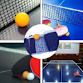 Pikkukuva 4 / 5: Tennispöytä 2 kpl, ammattimainen tennispöytä, sopii tenniksen pelaamiseen sisällä ja ulkona, sopii rikkoutuneen pingispöydän verkon korvaamiseen, N