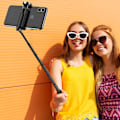 Miniatyrbillede 4 af 5: Tripod Monopod Bluetooth Teleskopisk 3 i 1 Udtrækkelig 270° Rotation TikTok til iPhone og Android, Videooptagelse, Livestreaming
