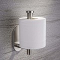 Miniatyrbillede 1 af 4: Selvklæbende toiletrulleholder, toiletpapirholder i rustfrit stål til badeværelse og køkken