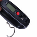 Miniatyrbillede 5 af 5: Bærbar elektronisk bagagevægt (blå), mini bagagevægt med krog, digital bagagevægt med LCD-display, højpræcisions belastningscelle