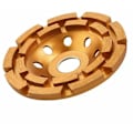 Miniatyrbillede 4 af 5: 115mm x 22.2mm 4.5 tommer Diamant Slibeskive Dobbelt række Abrasiv Kop SLIBENDE ROOD Segment BOISSEAUX BOISSEAUS AGULL DRUSTER GRANIT MAVONNERIE Marmor og