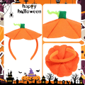 Miniatyrbilde 4 av 5: Set med 3 Halloween gresskarhodebånd for Halloween-kostymer Gresskarhodebånd Elastisk gresskarhatt Hodeplagg for Halloween-festutstyr