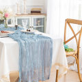 Miniatyrbilde 3 av 5: Bryllup, bursdagsfestduk, lyseblå