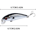 Miniatyrbild 4 av 5: 2 st Bionic Artificial Lure Artificial Floating Lure Artifici