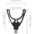 Miniatyrbilde 2 av 4: 4 stk fiskestang holder, fiskestang holder, U-formet stanggrep holder, fiskestangstøtte, for match fiskestenger, bank stick, Fi