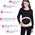 Miniatyrbillede 4 af 5: Beige, XL（100-130cm）Maternity Graviditetsbælte, Abdominal Lændestøttebælte, Justerbart Graviditetsbælte, Graviditetspandebånd Støttebælte, Pregna