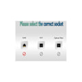 Pikkukuva 2 / 5: Uros Ethernet Ethernet -jatkokaapeli 3-porttiseen FMS-kuljetinliitinkaapelisovittimeen, RJ-45 urosverkko 3 naarasliittimeen