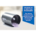 Miniatyrbillede 3 af 5: Pilleknuser - knuser flere tabletter til et fint pulver - metal medicinknuser
