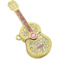 Miniatyrbilde 1 av 5: 8 GB metallgitar USB-minnepinne (gull), modell 3.0 USB-flash-minnepinne, datalagring minnepinner