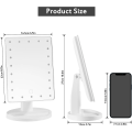 Miniatyrbillede 5 af 5: Lighted Mirror, 10X Magnifying LED Makeup Mirror, LED Mirror, USB og Batteri Opladning, 180° Makeup Mirror, Lighted Magnifying Mirror for Makeup, Sh