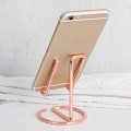 Pikkukuva 2 / 5: Mobiilipuhelimen pidike Mobiilipuhelimen pidike Universaali Tablettipuhelimen pidike Mobiilipuhelimen pidike Toimiston työpöydän jalusta Jalusta Ruusukulta