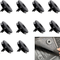 Pikkukuva 1 / 5: Yleismalliset auton lattiamattoklipsit, matonpidikeklipsit, auton maton solki, yleismallinen mattoklipsi, autojen matonpidike liukumattomille auton lattiamatoille