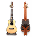 Miniatyrbild 2 av 3: Ukuleleställ, fiolträstativ, litet gitarr hopfällbart vertikalt stativ (1 st)