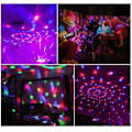 Miniatyrbilde 4 av 4: Festlys Scene Lampe Disco Lys Projektor Spot Effekt Scene Fjernkontroll for Fest, Kveld, Bar, Bursdag, Klubb, DJ Disco, Gave, Barn
