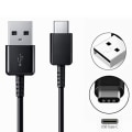 Miniatyrbillede 3 af 3: Samsung USB-kabel 15W sort, USB-A til USB-C, 1,2 m