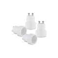 Pikkukuva 4 / 5: 4x2,8cm 4kpl adapteri - muunnin GU10-kannasta E14-kantaan - bajonetti lamppukannan adapteri halogeeni- ja LED-lampuille