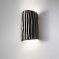 Miniatyrbillede 2 af 5: Væglampe, kreative væglamper i resin, bølgede væglamper, G9 lyskilde, egnet til soveværelse, stue, sengekant, korridor osv. (uden lyskilde)