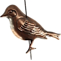 Miniatyrbillede 1 af 5: Unik Magpie Vindspil Udendørs Dekorationer Have Dekorationer Denne vindspil er den perfekte gave til en dame, mor eller bedstemor.