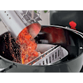 Miniatyrbilde 3 av 5: Kullkurver for Weber 7403, One Touch, Master Touch og alle andre 47 57 67 cm kullgriller, Kullkurv for Direkte og Indirekte Varme, Sett med 2