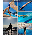 Miniatyrbilde 4 av 4: Womens One Piece Bathing Suits Color Block M