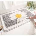 Miniatyrbilde 2 av 4: Badematte Tykkelse baderom sklisikker matte Daisy-moon grå 50*80cm